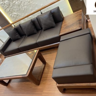 Sofa gỗ óc chó