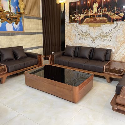 Sofa gỗ óc chó