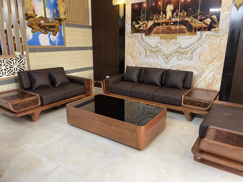 Sofa gỗ óc chó