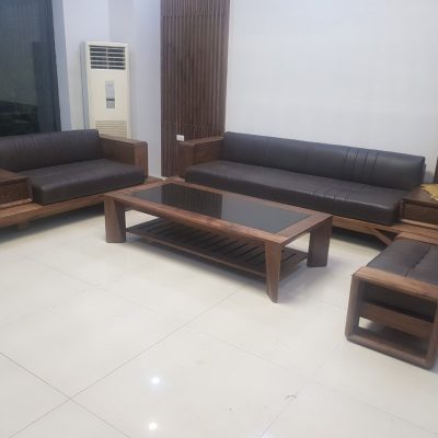 Sofa gỗ óc chó