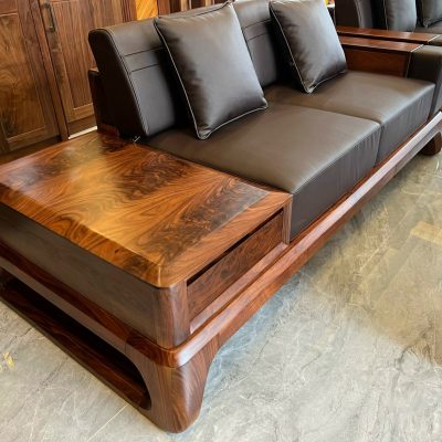 Sofa gỗ óc chó