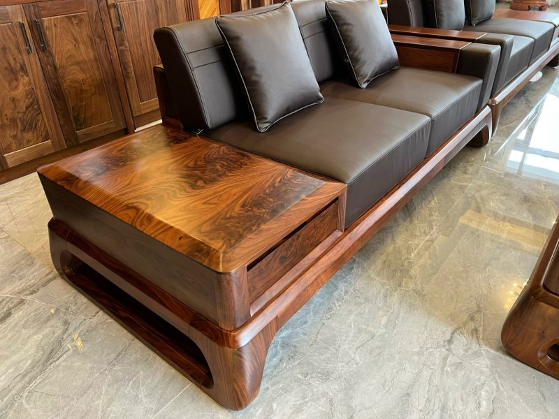 Sofa gỗ óc chó